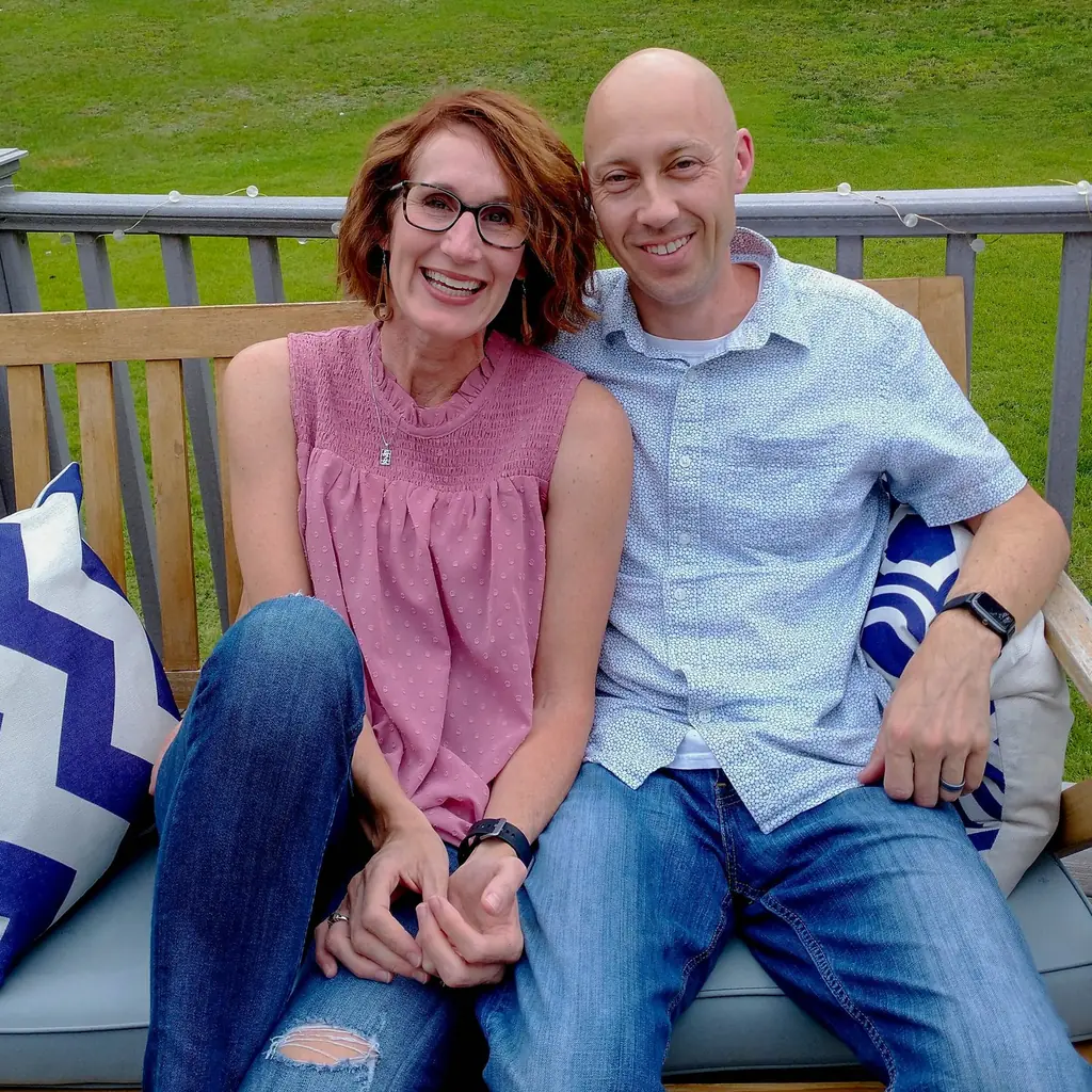 Keith and Karla at their home