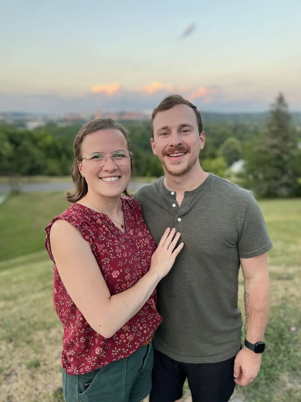 Jeremy and his wife Meghan
