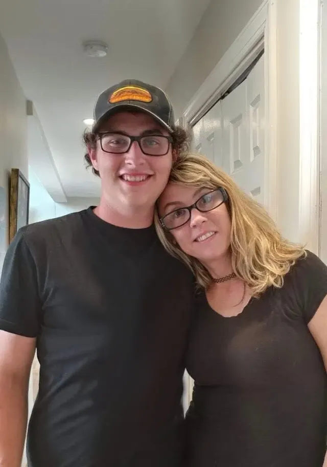 Jacob and his mom spending time together while on vacation.