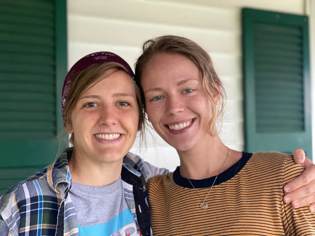 Ellie (left) and Erin, our two newest Servant Leaders.