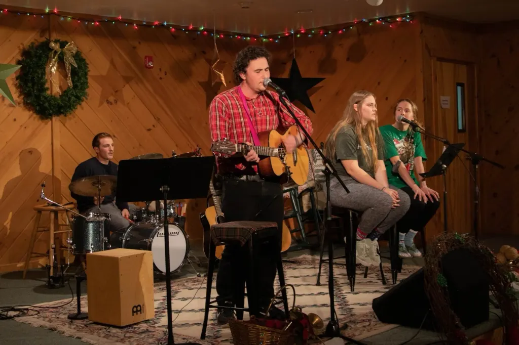 A few of our Servant Leaders performing at last year’s Christmas Coffee House.