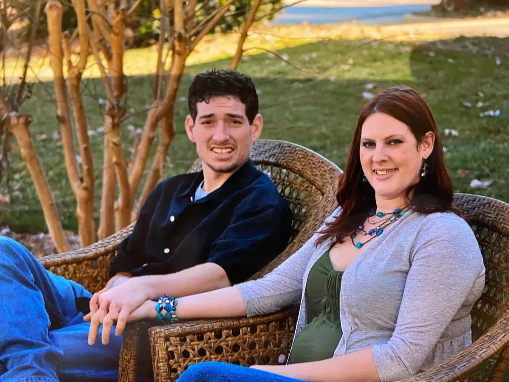 Renee and her husband Brian.