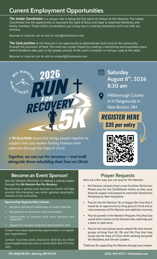 Page 2 of 2 of the printed July 2026 Newsletter