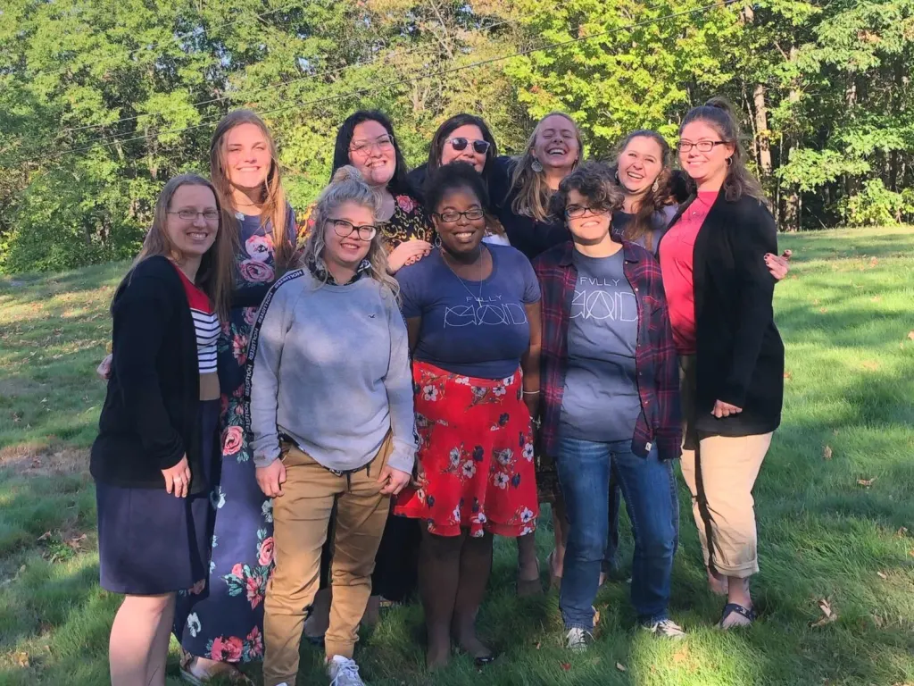Christina (front, middle) and other Residents and Servant Leaders at our graduation ceremony in September.