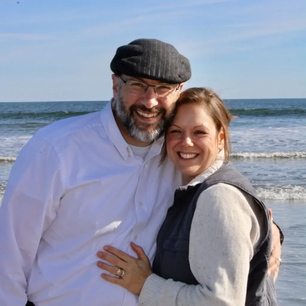 Mark and his wife Jennifer