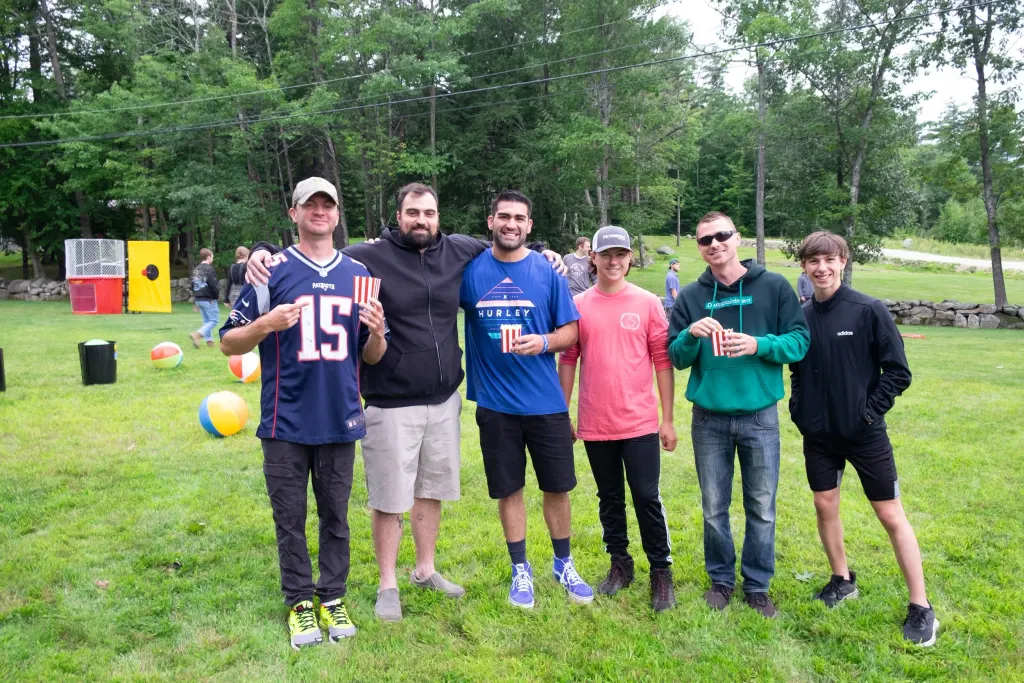Community members enjoying the Summer Carnival